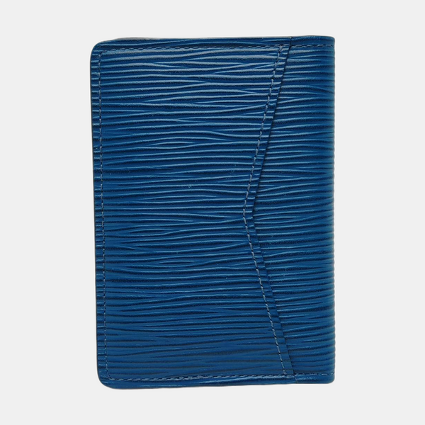 Epi Card Holder Blue