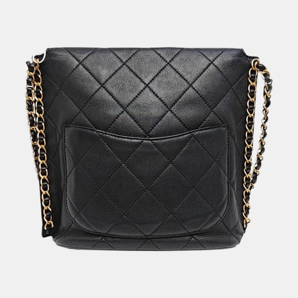 Quilted Calfskin Black