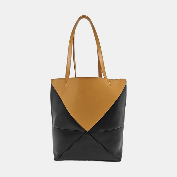 Authenticated pre-owned Puzzle Fold Medium Calfskin Multicolor - Tote Bag at Looply