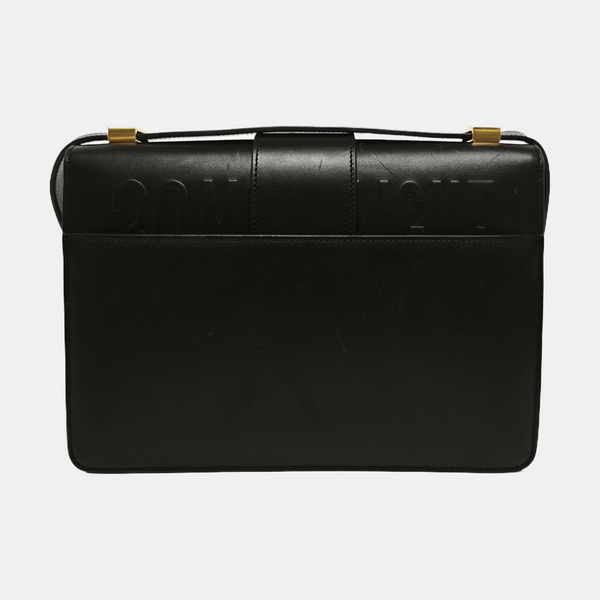 30 Montaigne Calfskin Black