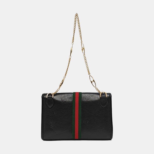 Rajah Small Calfskin Black
