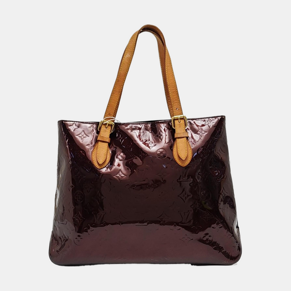 BRENTWOOD Monogram Calfskin Red