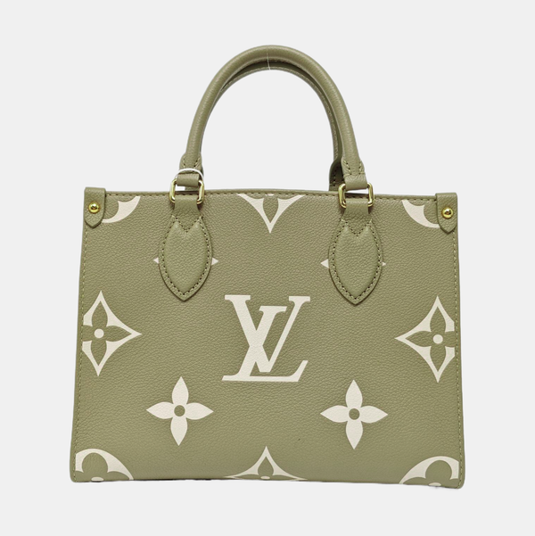 ONTHEGO PM Monogram Calfskin Green