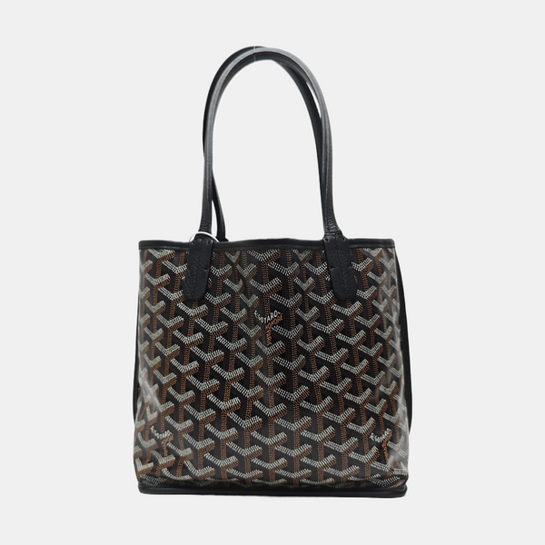 Anjou Mini Coated Canvas Black