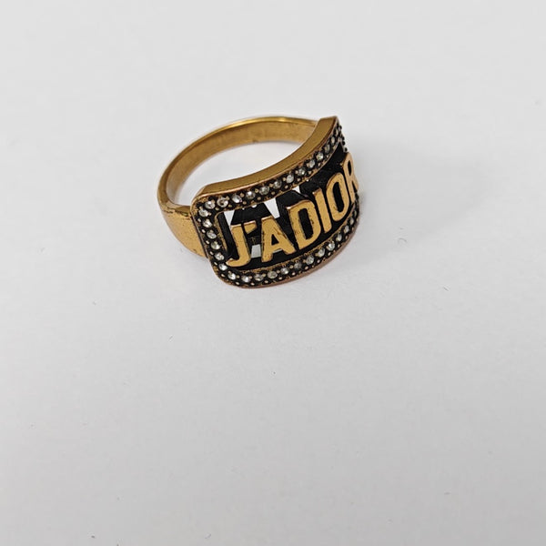 J'adior Metal Gold Ring EU 54