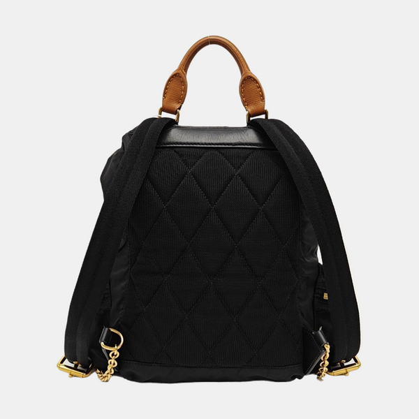 The Rucksack Medium Nylon Black