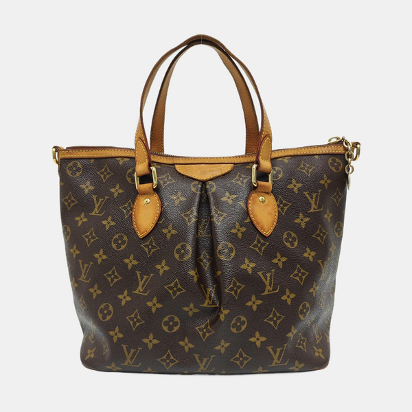 PALERMO PM Monogram Coated Canvas Brown