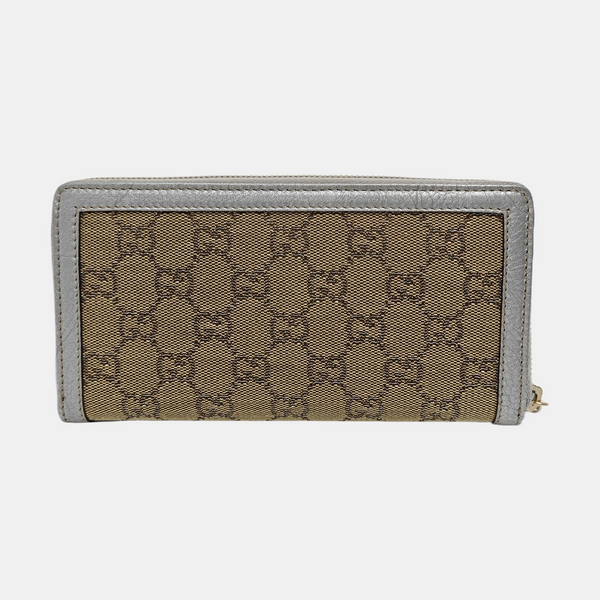 Billetera de lona Monogram Bamboo 1947 beige