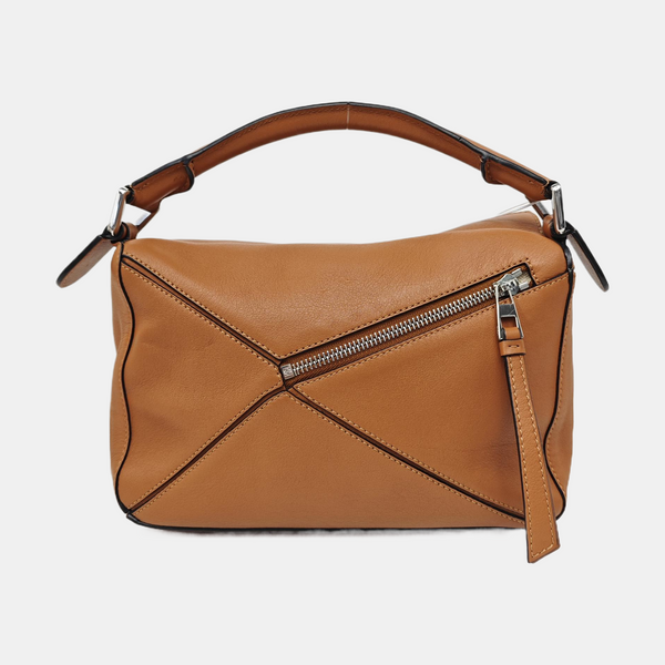 Puzzle Small Calfskin Brown