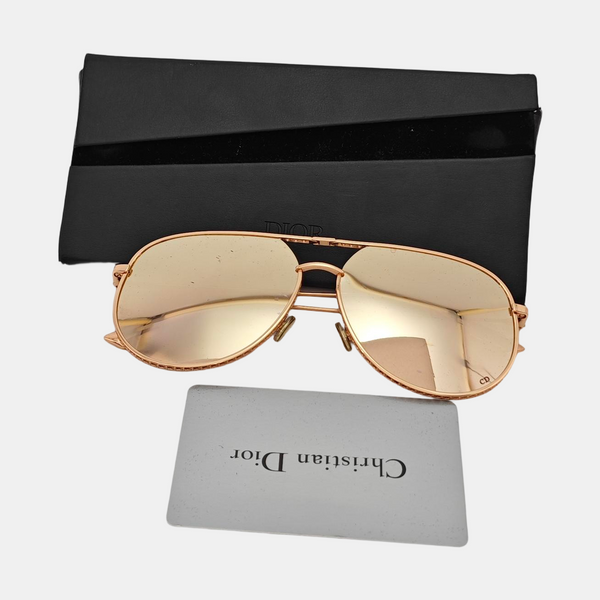 Metal Sunglasses Brown