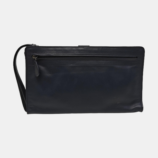 Calfskin Clutch Blue