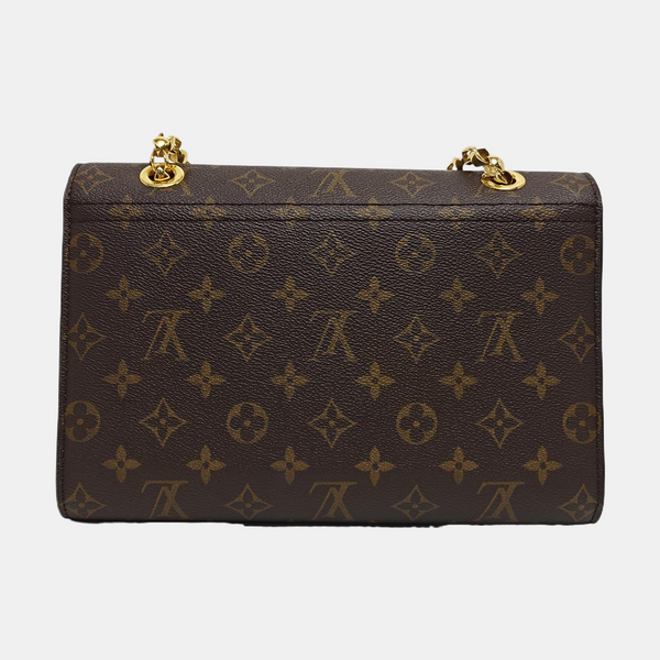 VICTOIRE Monogram Coated Canvas Brown