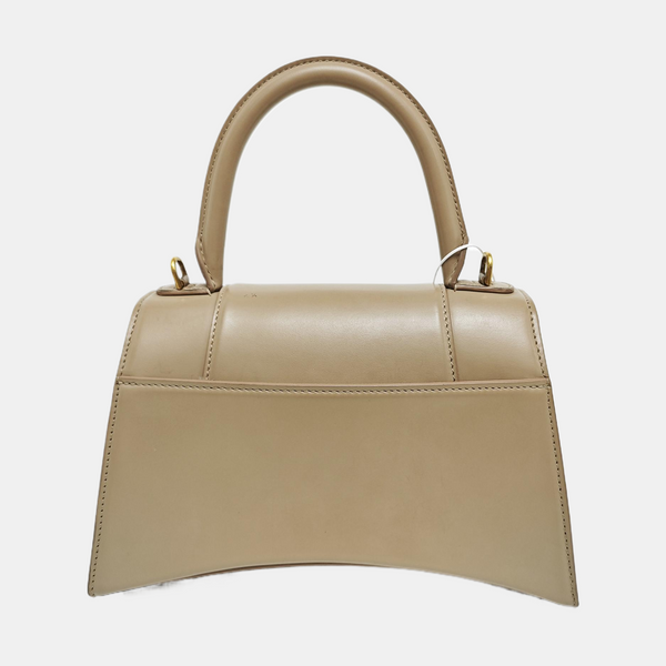 Hourglass S Calfskin Beige