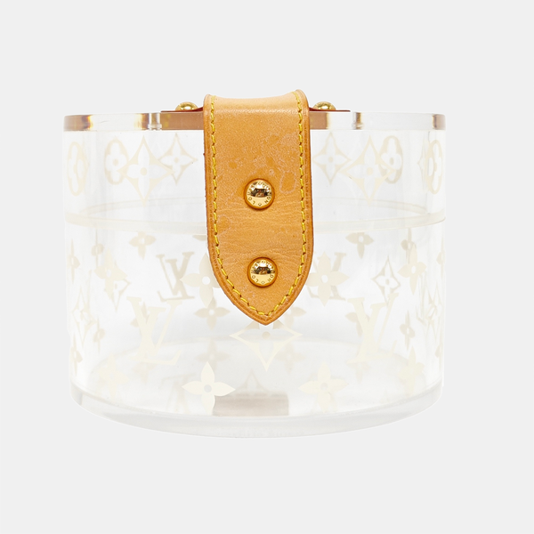 BOX SCOTT Monogram Plastic Clear