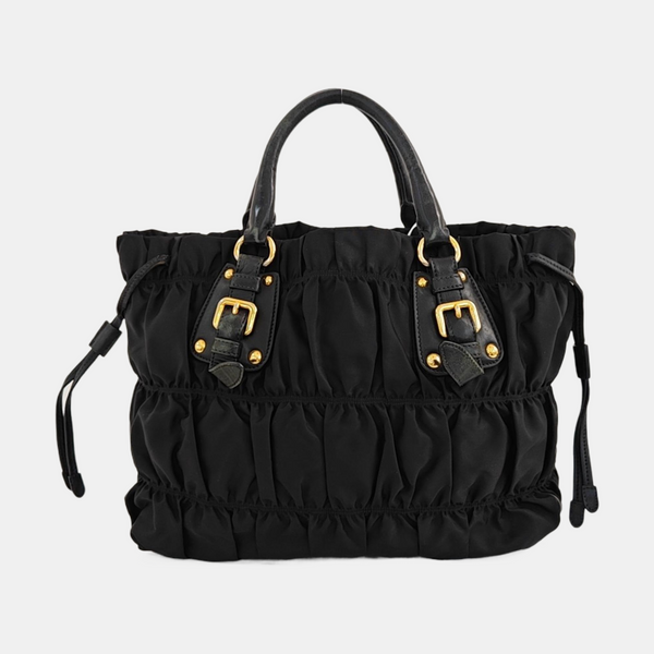 Fabric Tote Bag Black