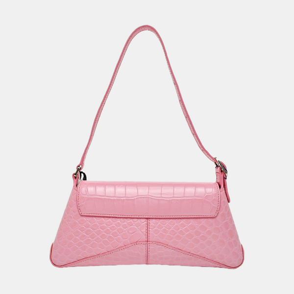 Calfskin Shoulder Bag Pink