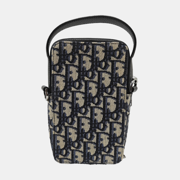 Fabric Shoulder Bag Super Mini Black