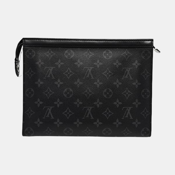 Pochette Voyag MM Monogram Coated Canvas Black