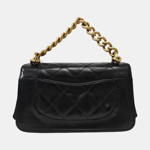 CLASSIC FLAP Mini Quilted Calfskin Black