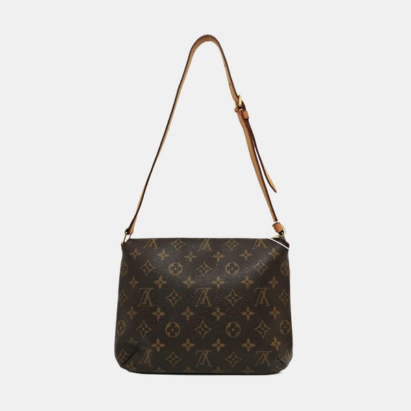 MUSETTE TANGO Monogram Coated Canvas Brown