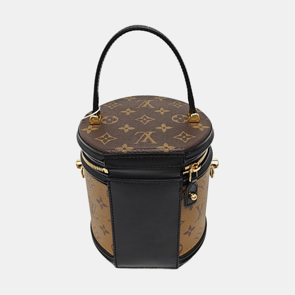 CANNES PM Monogram Coated Canvas Brown