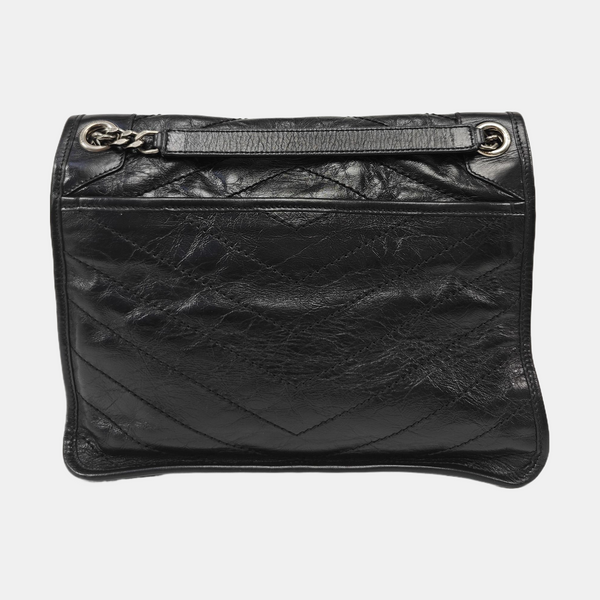NIKI Medium Quilted Calfskin Black