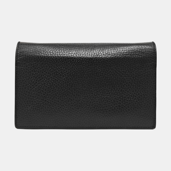 Authenticated pre-owned Interlocking G Calfskin Black - Shoulder Bag at Looply