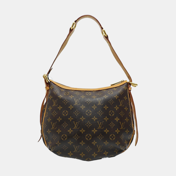 TULUM GM Monogram Coated Canvas Brown