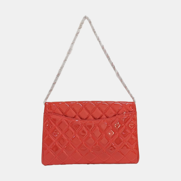 Quilted Patent Leather Pink