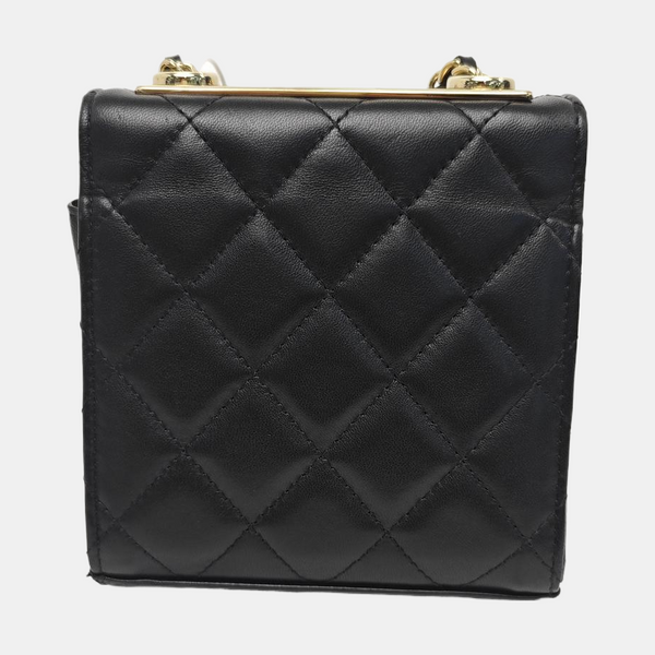 TRENDY CC Quilted Lambskin Black