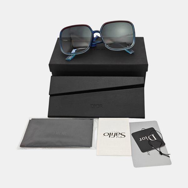 Synthetic Sunglasses Blue