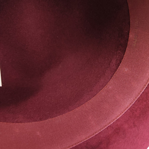 Red Rabbit Fur Hat