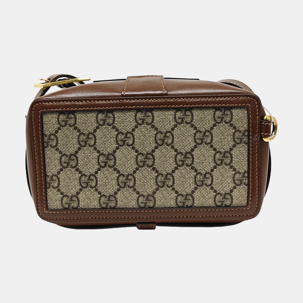 Monogram Coated Canvas Shoulder Bag Mini Multicolor