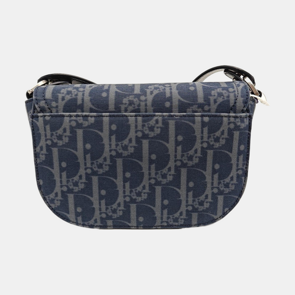 Saddle Mini Oblique Denim Blue