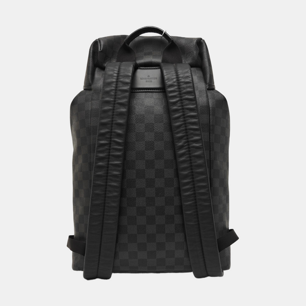 ZACK Damier Graphite Coated Canvas Gray