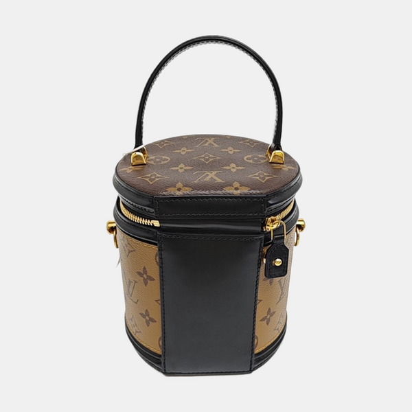 CANNES PM Monogram Coated Canvas Brown