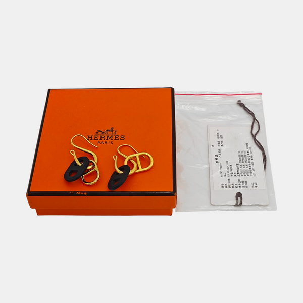 O'maillon Metal Gold Stud Earrings