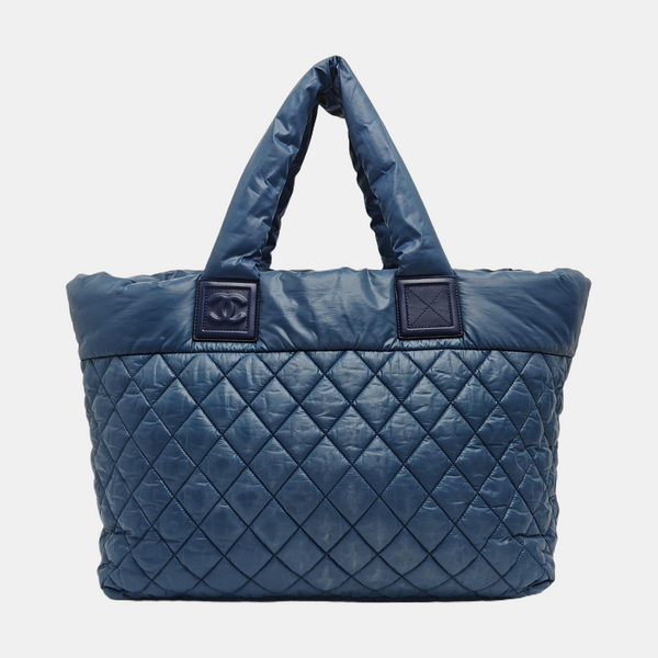COCO COCOON Quilted Nylon Blue