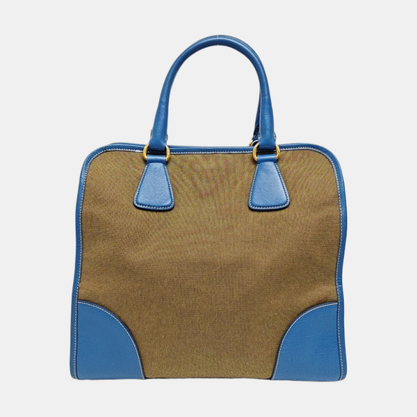 Canvas Shoulder Bag Brown