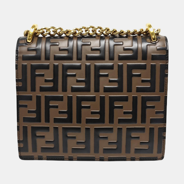 Kan U Small Calfskin Brown