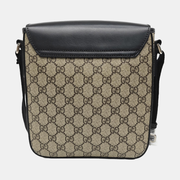 Monogram Coated Canvas Shoulder Bag Beige