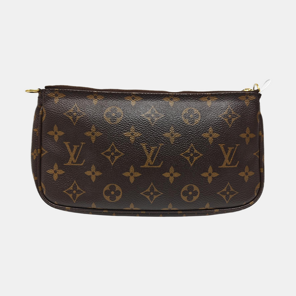 MULTI Monogram Coated Canvas Brown