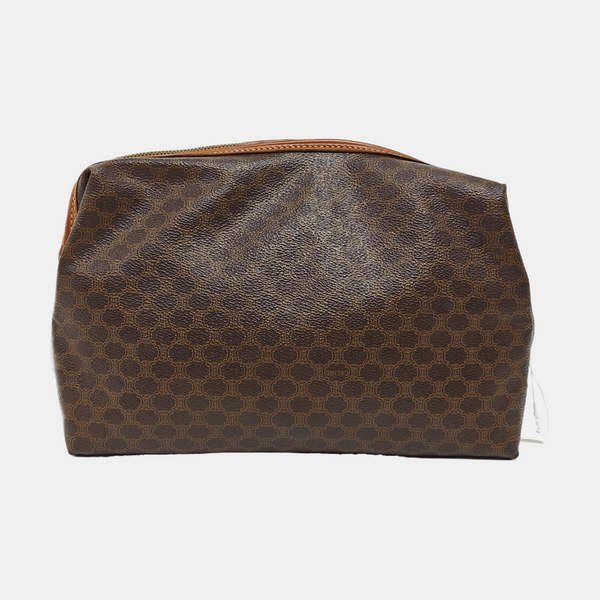 MACADAM COSMETIC BAGS Coated Canvas Brown
