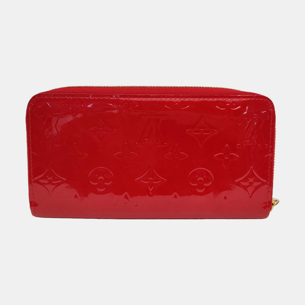 ZIPPY Patent Leather Red Wallet