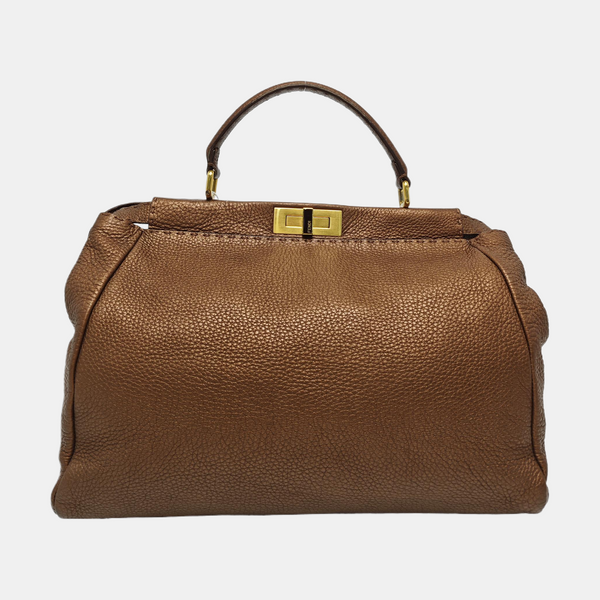 Peekaboo Calfskin Brown