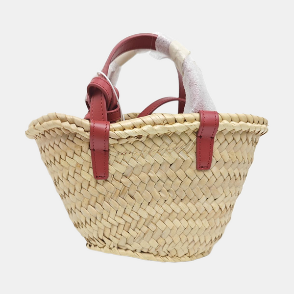 Straw Tote Bag Beige
