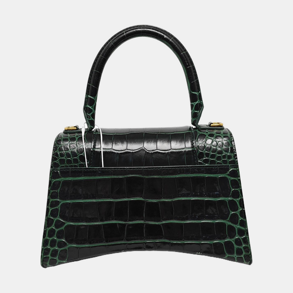 Hourglass S Calfskin Green