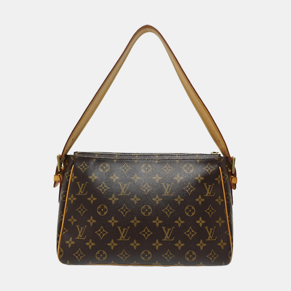 VIVA CITE Monogram Coated Canvas Brown