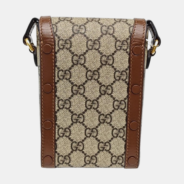 Horsebit 1955 Mini Coated Canvas Beige
