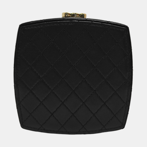 Quilted Lambskin Black